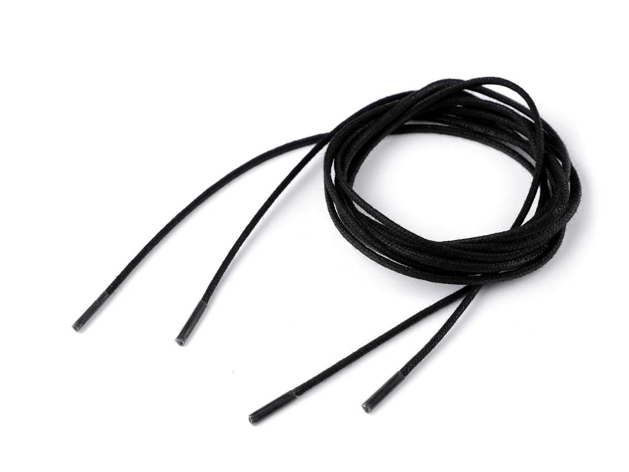 Image avec lacets| cordons cirés| différentes longueurs – disponible chez Charlotte tissus