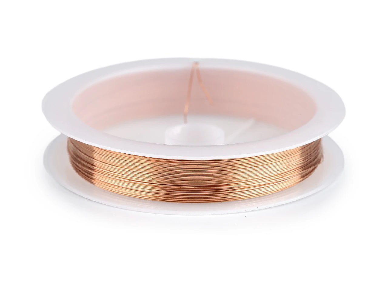 Image of Lakota copper wire for jewelry making Ø 0.3 mm, 18 m – available online at Šarlotes audumi