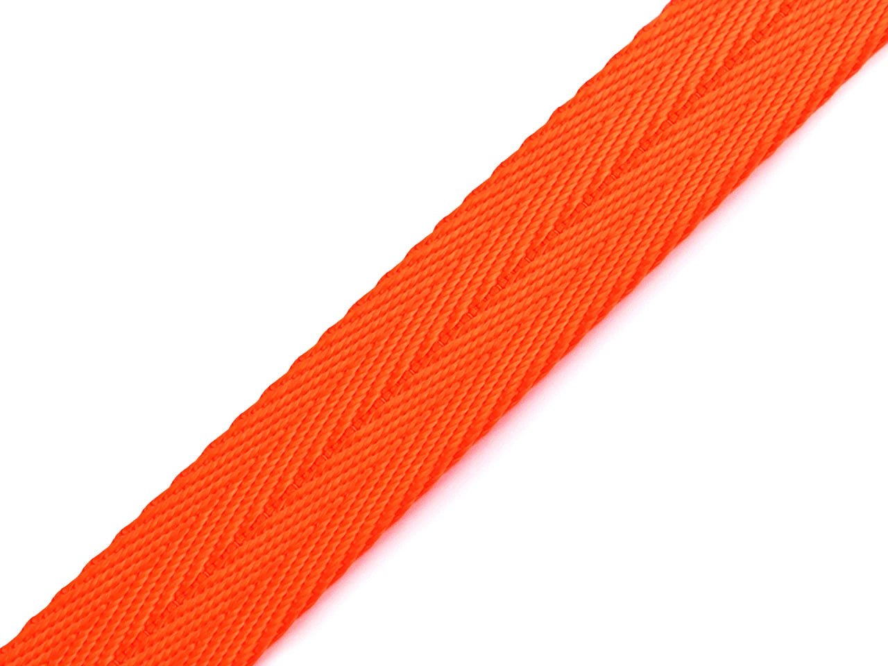 Image with Lenta bags, straps 20 mm - bright orange – available at Charlotte Fabrics