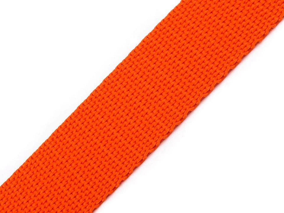 Sangle pour sacs et bandoulières 30 mm - orange vif
