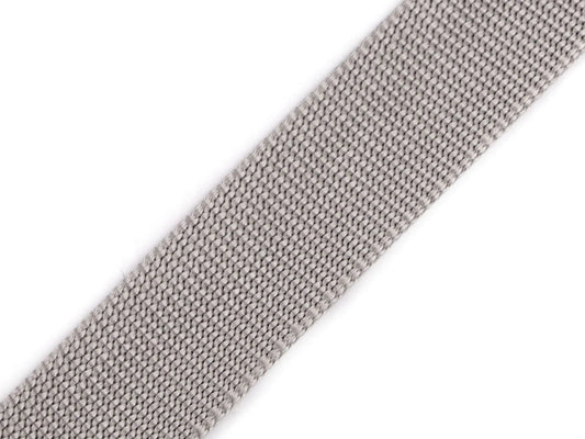 Image de sacs Lenta, sangles 38 mm - gris – disponible chez Šarlotes audumi