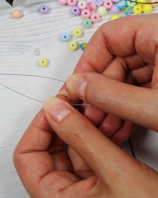 Aiguille à gros chas pour enfiler des perles |100 mm