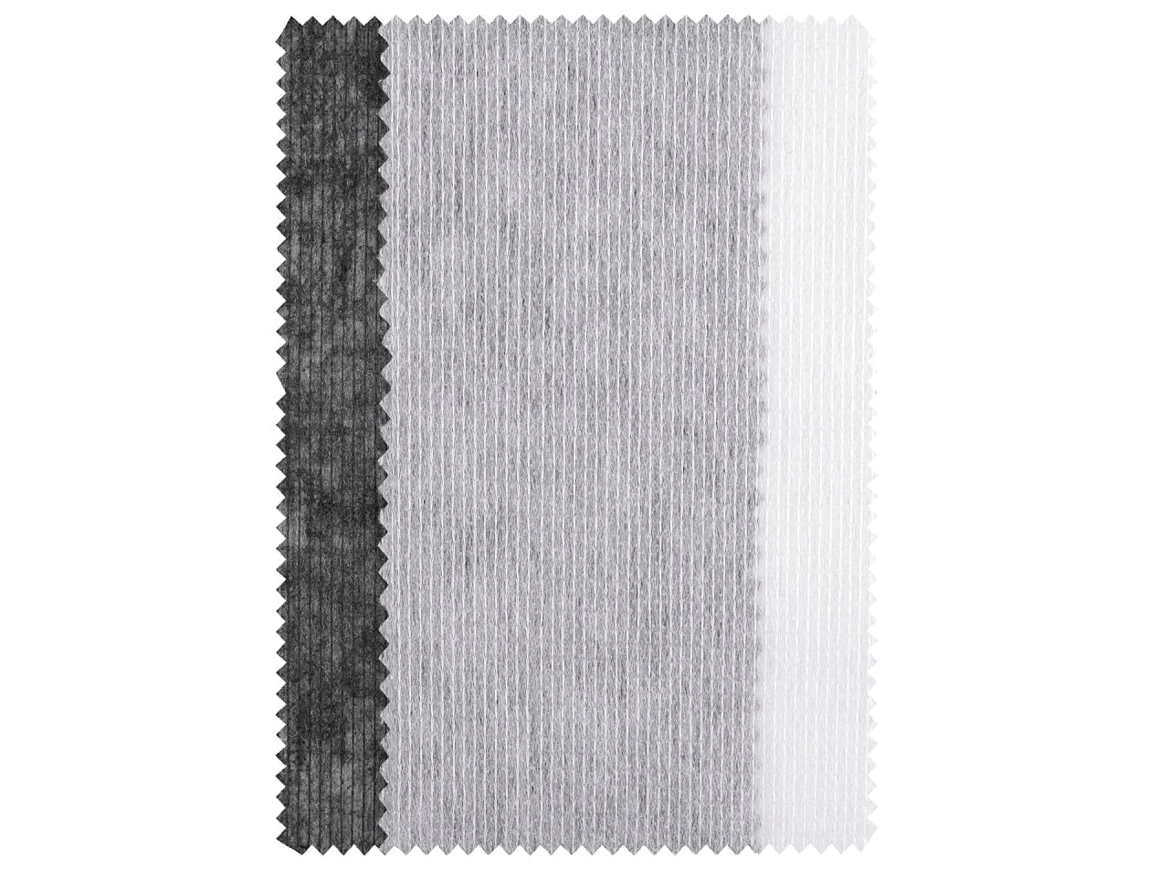 Entoilage thermocollant une face (flizeline) avec fil - blanc 38 g/m²