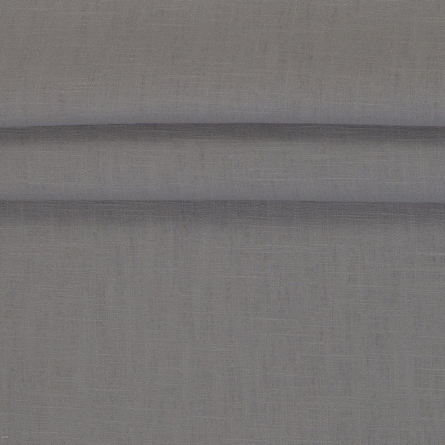 Image de tissu en lin gris pierre 235 g/m² – disponible chez Šarlotes audumi