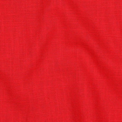Attēls ar Lina audums - sarkans 230 g/m² – pieejams Šarlotes audumi