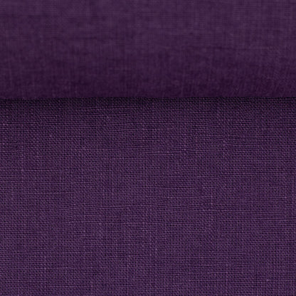 Attēls ar Lina audums-tumši violets 260 g/m² – pieejams internetā Šarlotes audumi