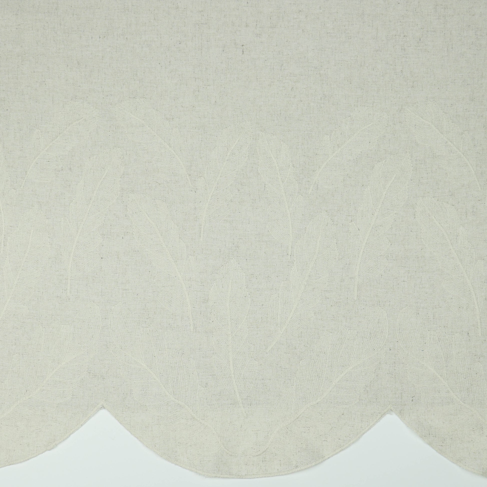 Linge en lin et viscose - draps brodés 250 g/m²