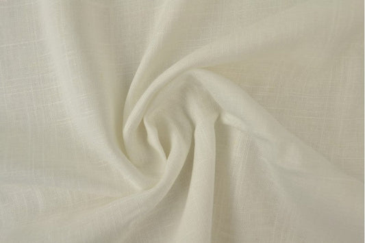 Lin et viscose - blanc lait 200 g/m²