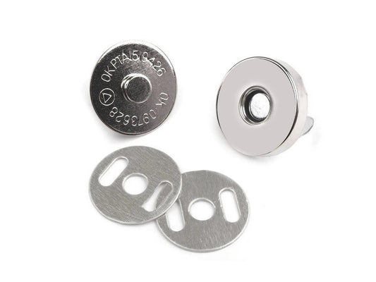 Magnētiskā aizdare Ø18 mm, komplektā 5 gb.