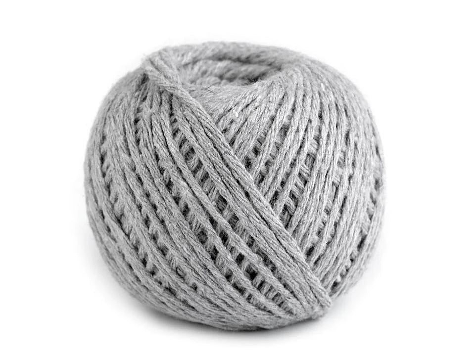 Image of cotton macramé cord Ø2 50 m | assorted shades – available at Šarlotes audumi