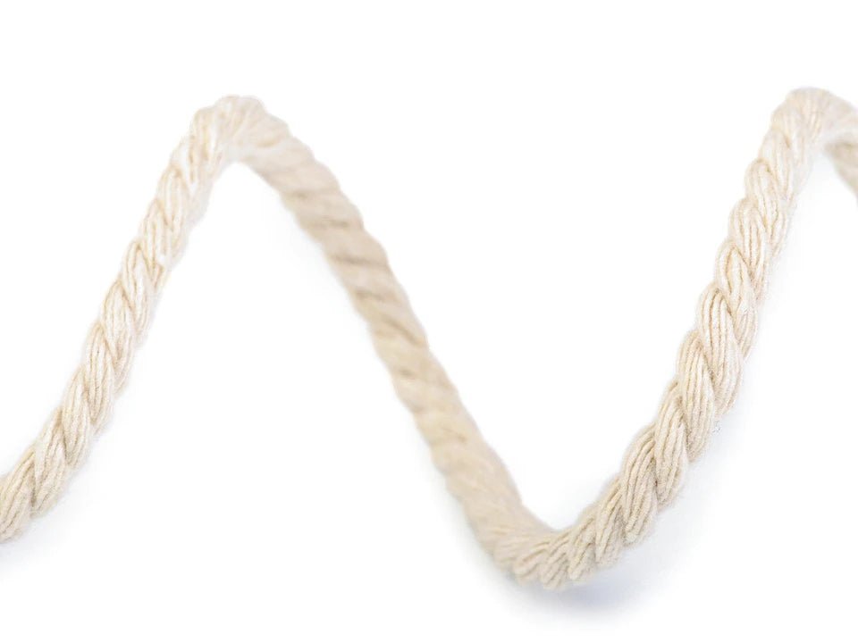 Image de corde en coton Macramé Macrame Ø5 15 m|de différentes teintes – disponible chez Šarlotes audumi