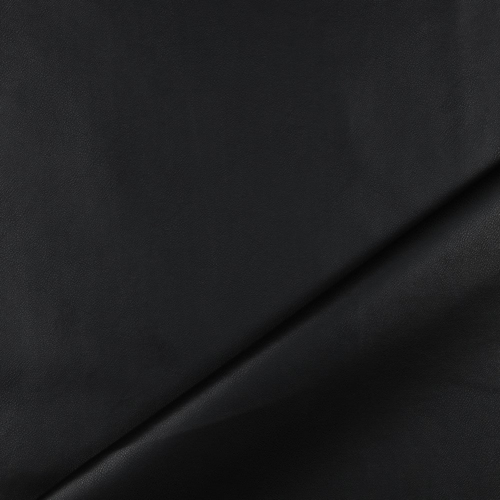 Simili cuir noir - 325 g/m²