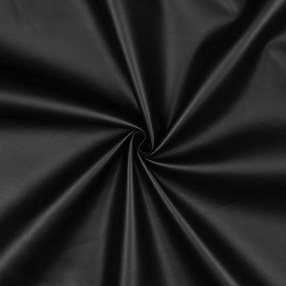 Faux leather - black matte 320 g/m²