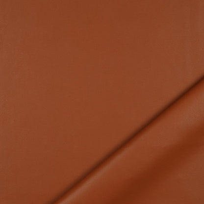 Simili cuir brun orangé 325 g/m²