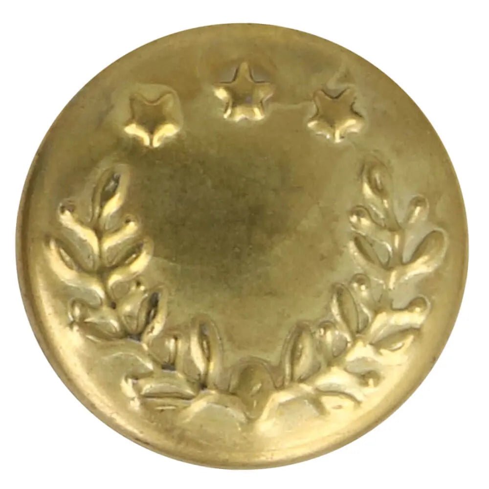 Bouton de jean en métal 14 mm - doré métallisé
