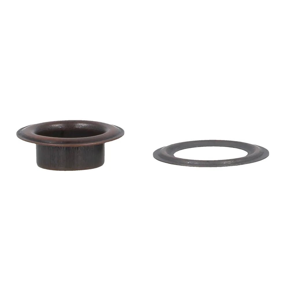Metāla gredzeni, Luversi 10.5mm (15 gab.) Milward - antīki