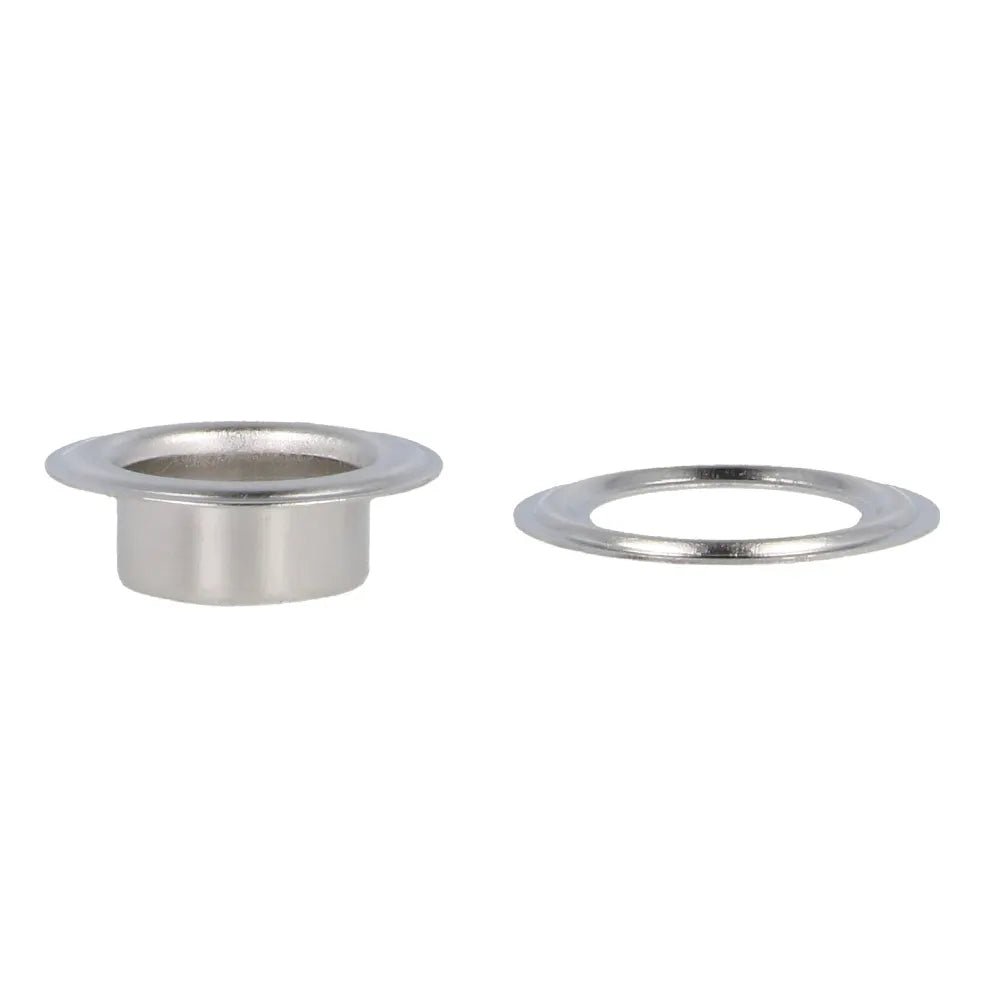 Anneaux métalliques, œillets 10,5 mm (15 pièces) Milward - argent