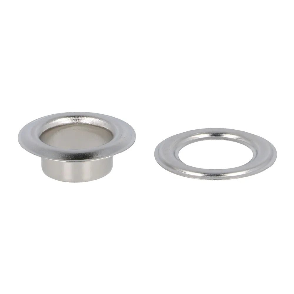 Metāla gredzeni, Luversi 14 mm (10 gab.) Milward - sudraba