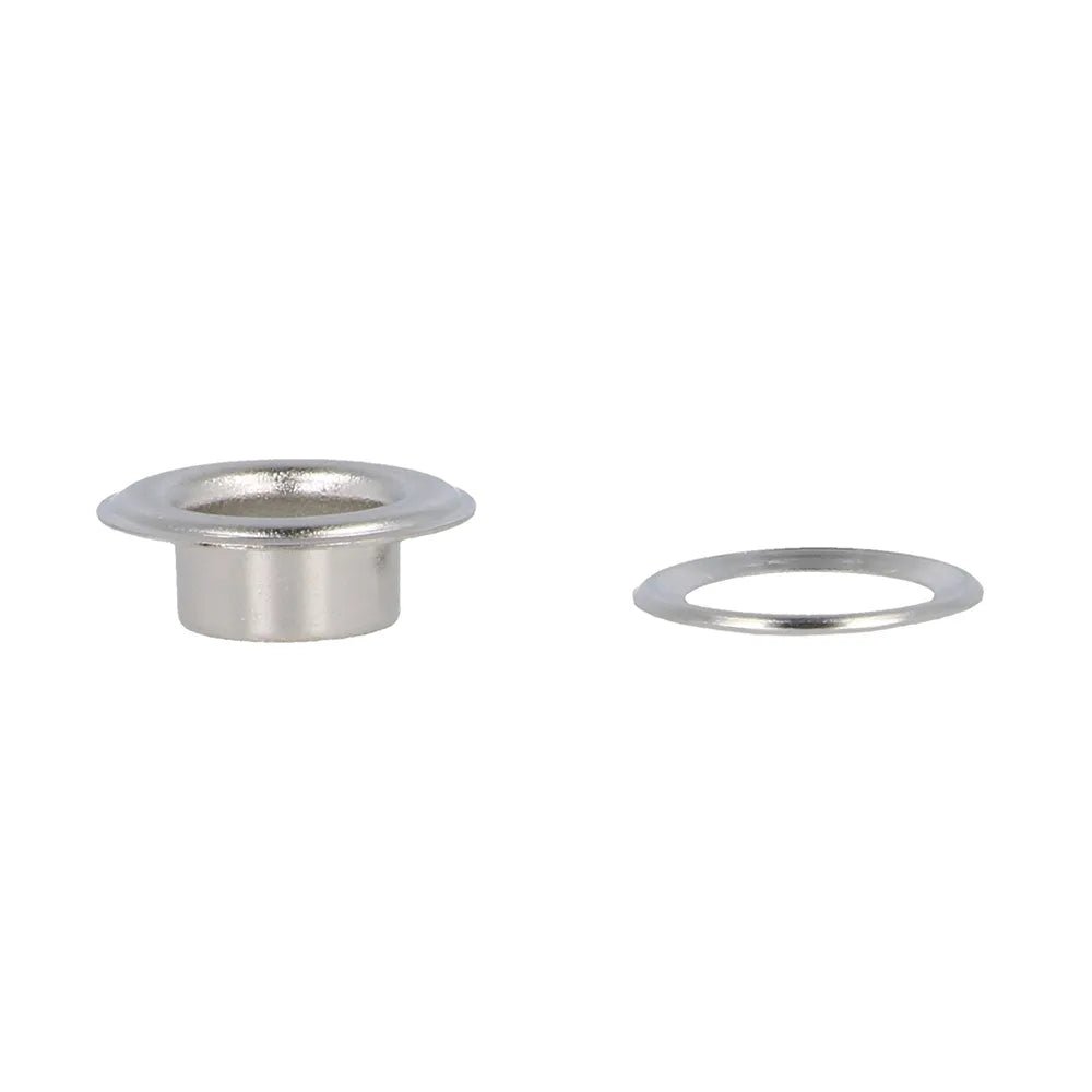 Anneaux métalliques, œillets 8,7 mm (24 pcs) Milward - argent