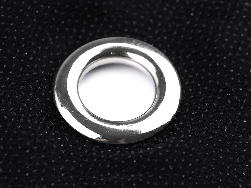 alt
Image with metal rings, Luversi inner Ø12 mm / outer Ø21 mm |10 pcs | assorted shades – available at Šarlotes audumi