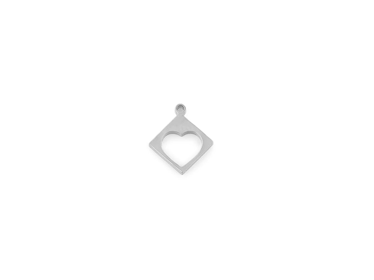 Image avec pendentif en métal – cœur | différentes teintes – disponible chez Šarlotes audumi