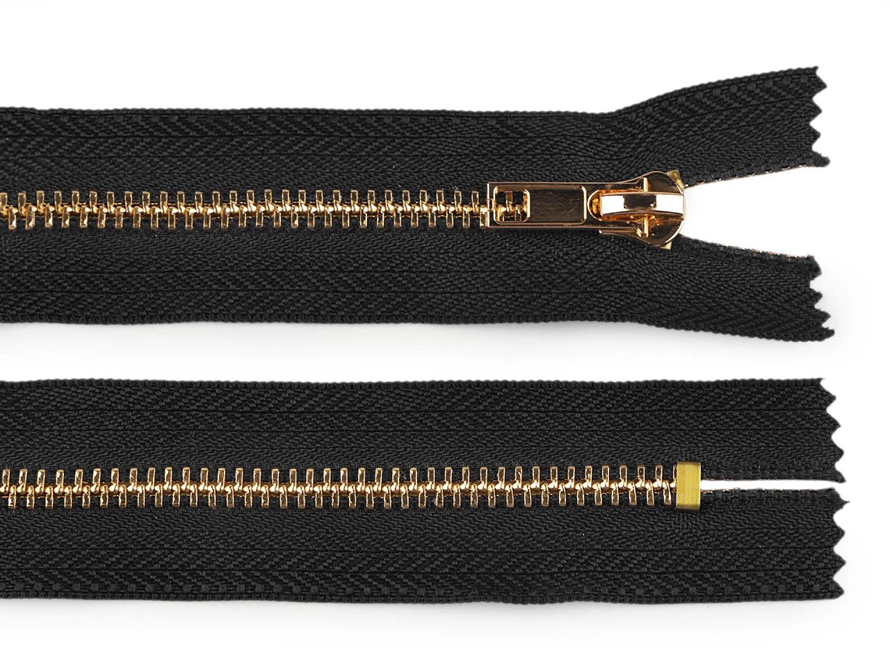 Image of Metal zipper No. 5 – 14 cm|assorted shades – available at Šarlotes audumi