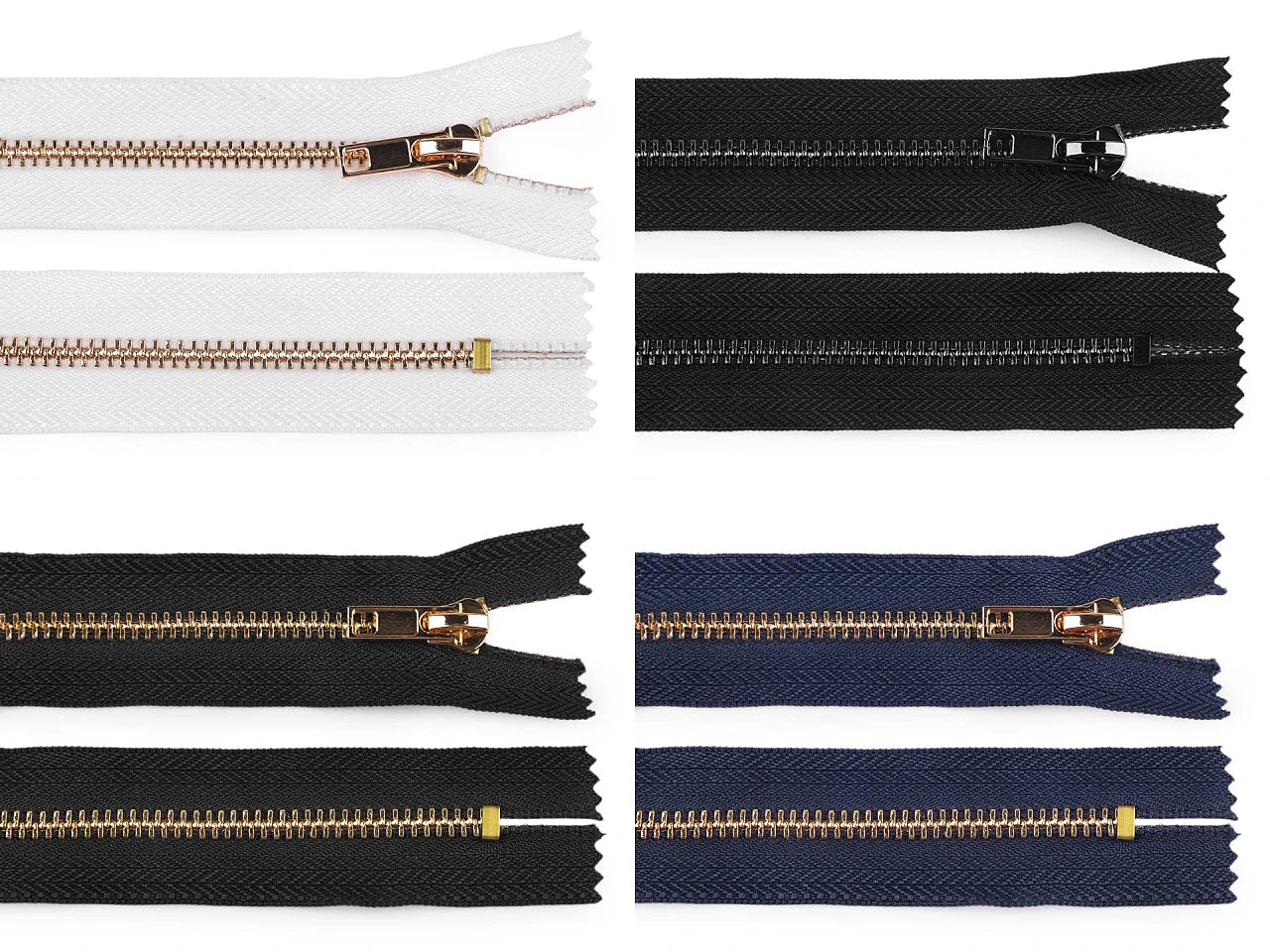 alt
Image with Metal zipper No. 5 – 14 cm|various shades – available at Charlotte's Fabrics
