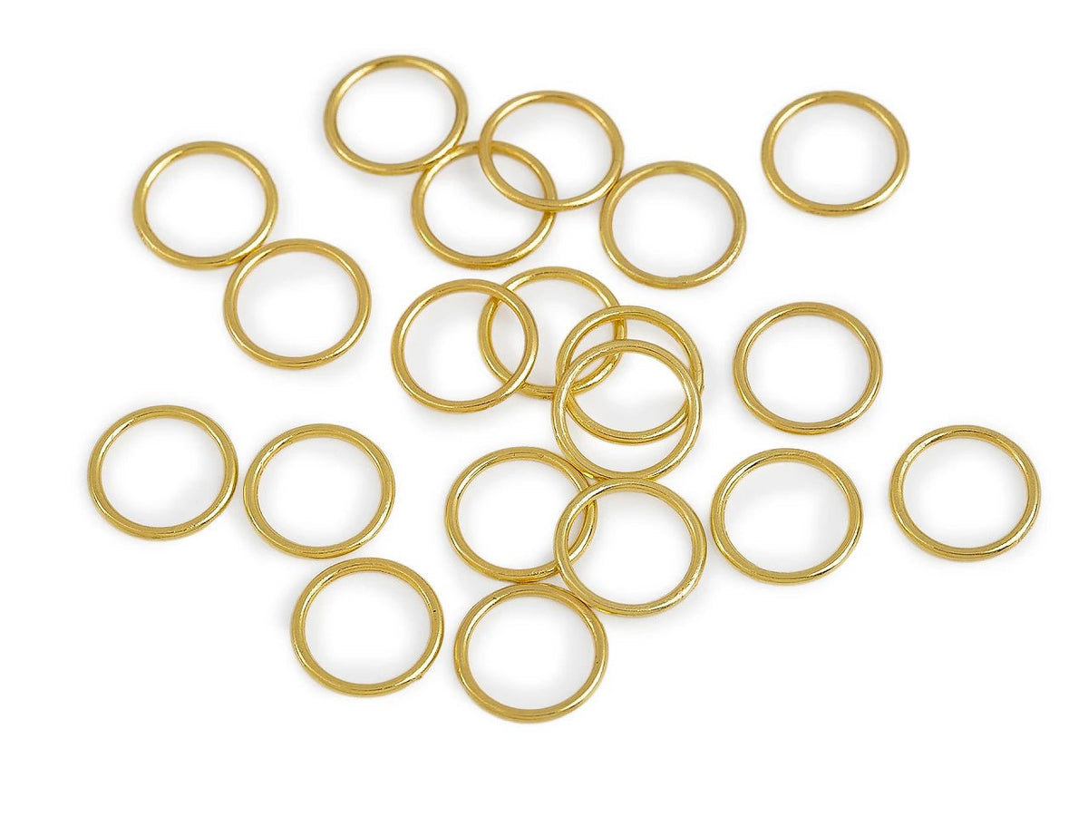 Kuva metallirenkaasta alusvaatteisiin ja hihnoihin – Ø10 mm – saatavana verkossa Šarlotes audumi