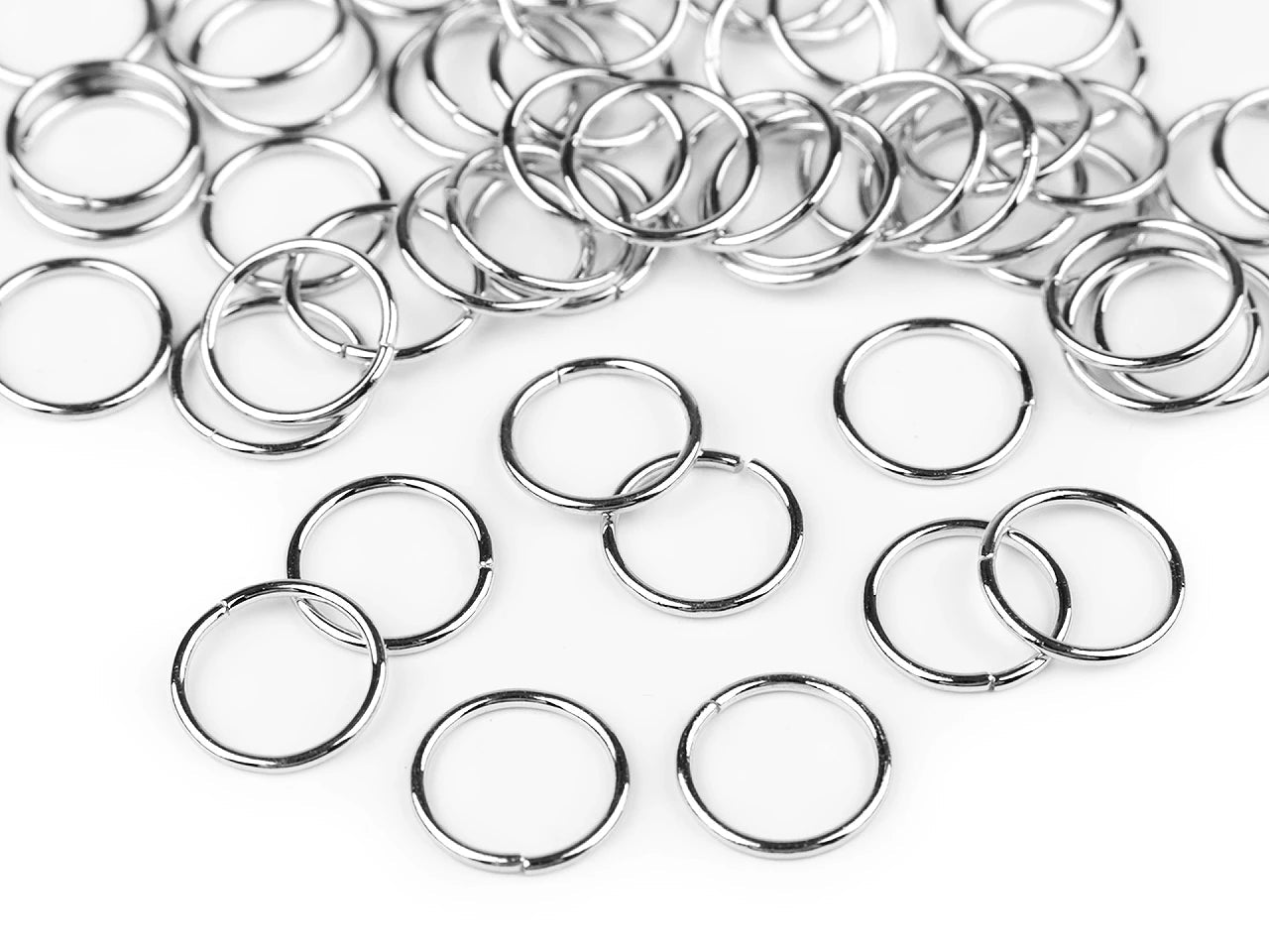 Metal connecting ring Ø12 mm – available online at Šarlotes audumi