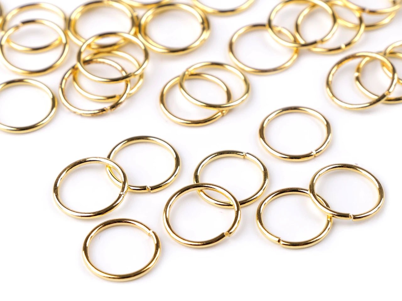 Metal connecting ring Ø12 mm – available online at Šarlotes audumi
