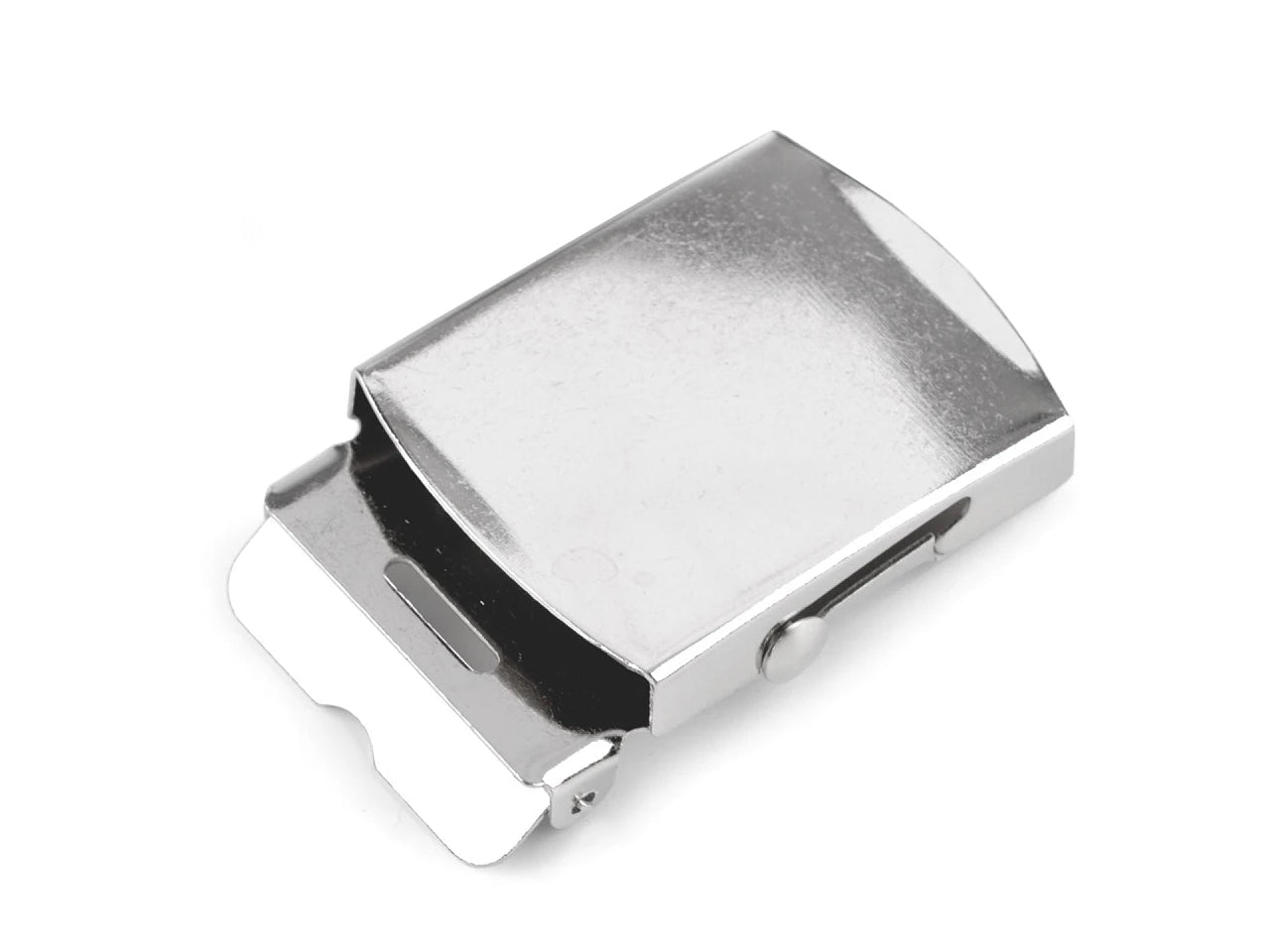 Image avec boucle de ceinture en métal 40 mm - argentée – disponible chez Šarlotes audumi