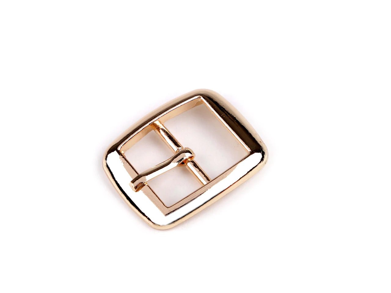 Image of a metal buckle for a belt or bag, 20 mm|in assorted shades – available at Šarlotes audumi