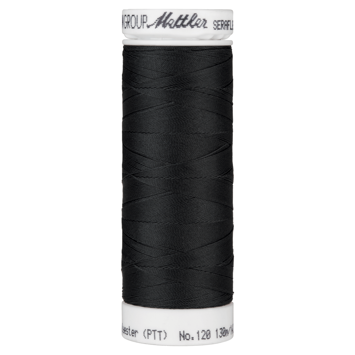 Kuva joustavasta Mettler SERAFLEX® -ompelulangasta, 130 m – saatavilla verkossa Šarlotes audumi