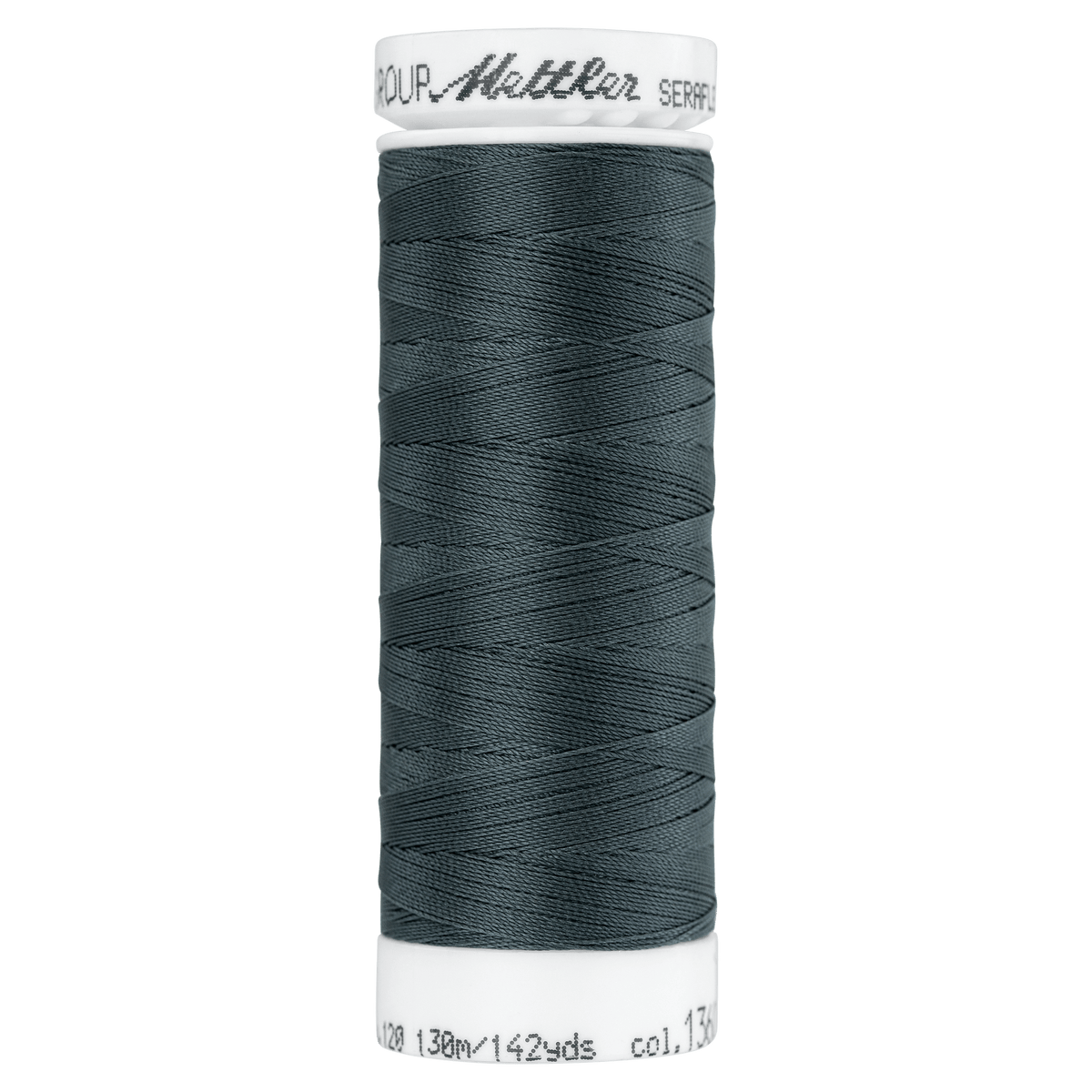 Kuva joustavasta Mettler SERAFLEX® -ompelulangasta, 130 m – saatavilla verkossa Šarlotes audumi