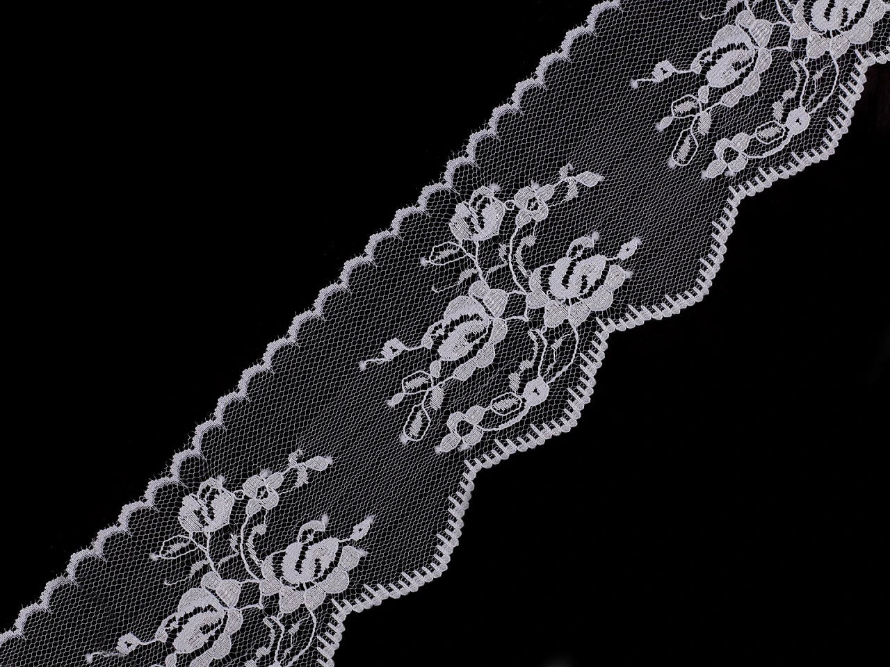 Dentelle blanche - 6,5 cm