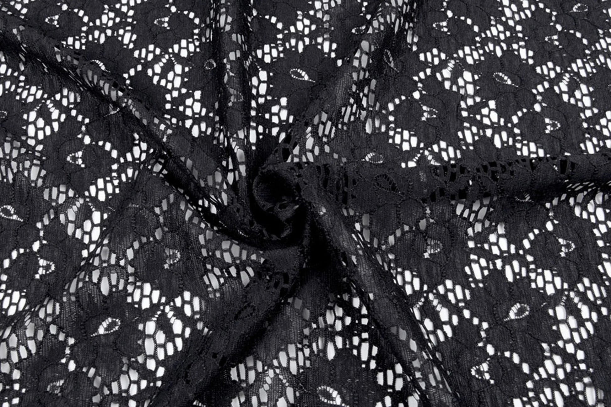 Image avec tissu en dentelle noir 115 g/m² – disponible chez Šarlotes audumi