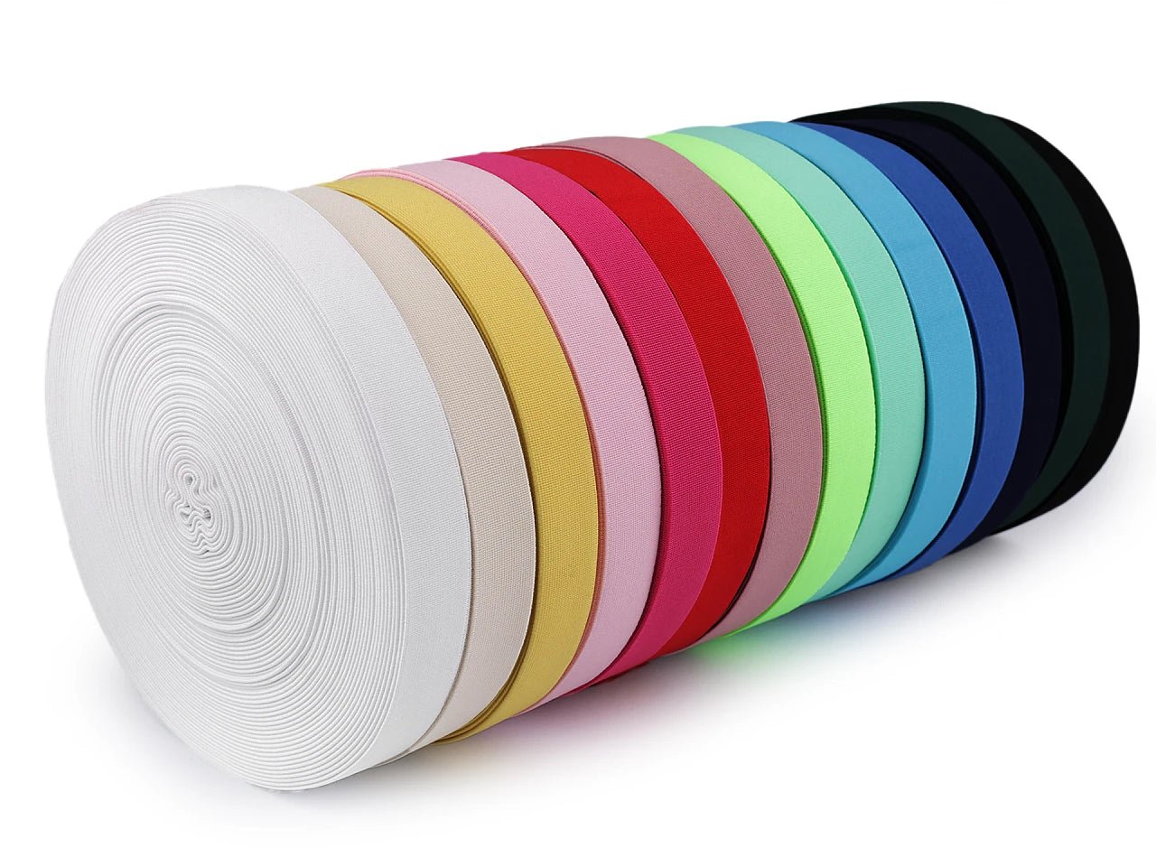 alt
Image with Soft elastic 25 mm | Stretch elastic for sewing clothes - turquoise – available at Šarlotes audumi