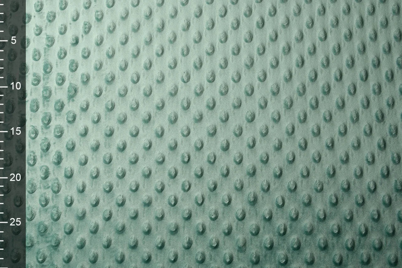 Minky fleece - dark mint shade 260 g/m²