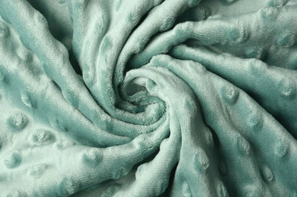 Minky fleece - dark mint shade 260 g/m²