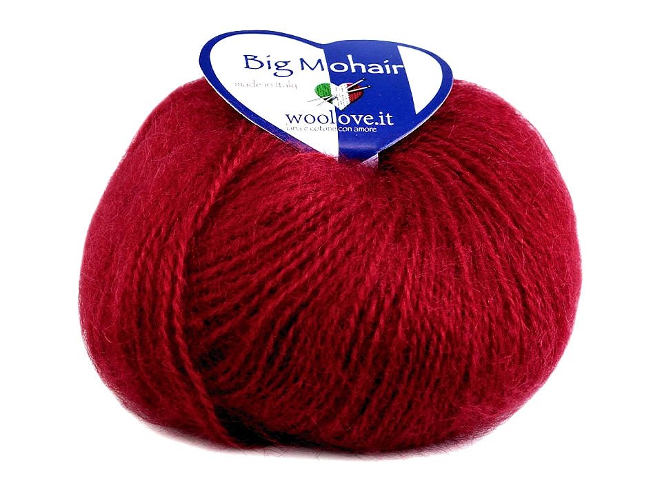 alt
Mohair yarn - WOOLOVIT.IT 100 m 25 g - crimson #16