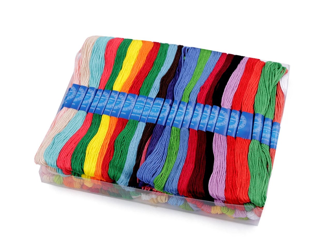 Fils à broder moulinés | lot de 50 pièces | 8 m