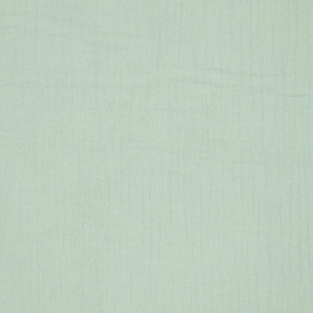 Mousseline - menthe 125 g/m² – disponible chez Šarlotes audumi