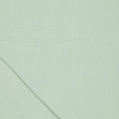 Image de mousseline - menthe 125 g/m² – disponible chez Šarlotes audumi