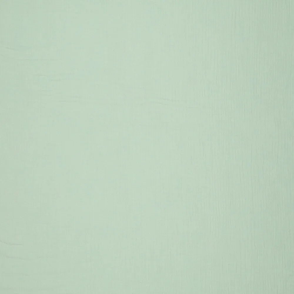 Mousseline - menthe 125 g/m² – disponible chez Šarlotes audumi