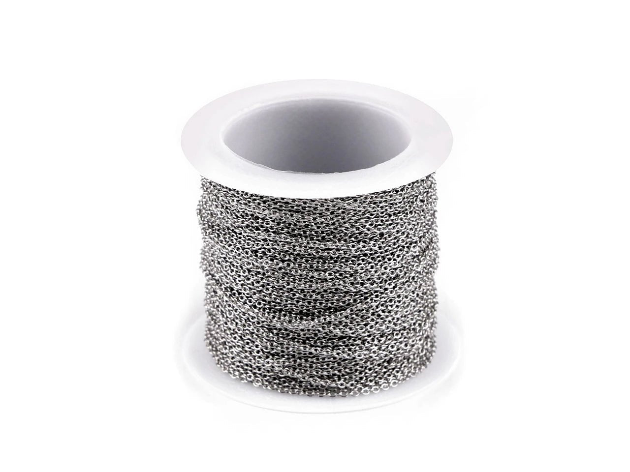 Chaîne en acier inoxydable | longueur 1 m, largeur 1,2 ou 1,5 mm