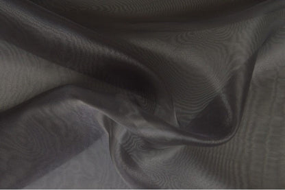 Organza - tumši pelēka 25 g/m²