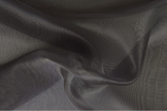 Organza - gris foncé 25 g/m²