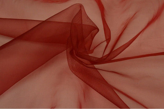 Organza - rouge foncé 25 g/m²