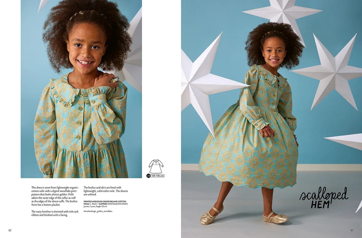 Kuva tuotteesta OTTOBRE design Kids 6/2022 – englanninkielinen lastenvaatteiden kaavalehti – saatavilla verkossa Charlotte’s Stoffe -kaupassa