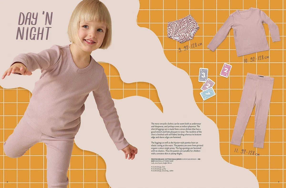 Kuva tuotteesta OTTOBRE design Kids 6/2022 – englanninkielinen lastenvaatteiden kaavalehti – saatavilla verkossa Charlotte’s Stoffe -kaupassa